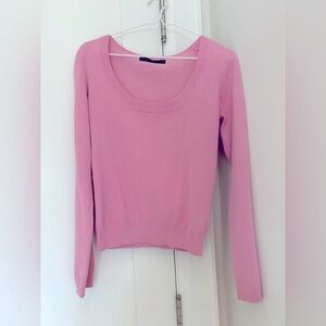 Zara pink sweater top